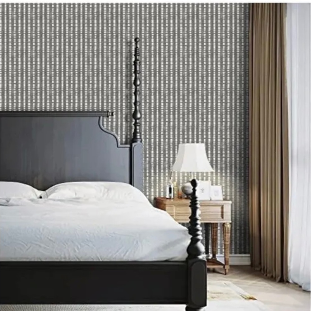 Gray Wallpaper Peel and Stick Wallpaper - 44cm X 10m (17.3 Inches X 32.8 Feet)